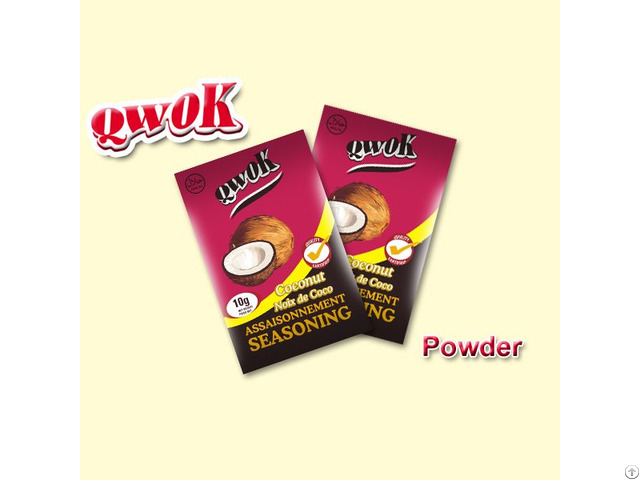 Qwok 10g Coconut Seasoning Bouillon Powder