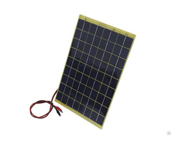 10w 12 Volts Epoxy Solar Panel Module For Car Rv Battery Charging