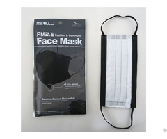 Disposable 3ply Black Non Woven Face Mask