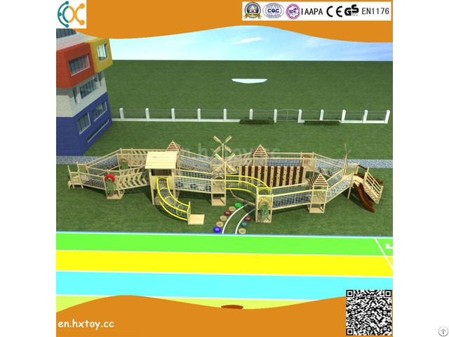 Outdoor Playground Amusement Equipment Larger Slide