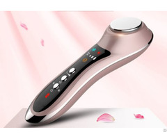 Hot And Cool Ionic Beauty Device With Massage Function