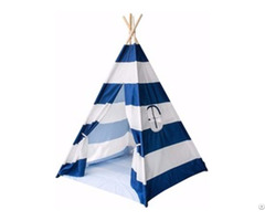 Foldable Cotton Canvas Indian Teepee Kid Play Tent For Children