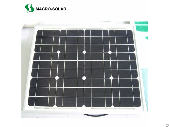 30w Monocrystalline Solar Panel For Off Grid System