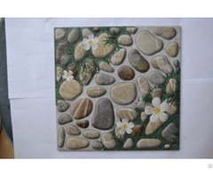 Antiskid Small Minqing Ceramics Pastoral Pebble Non Slip Floor Tiles For Garden