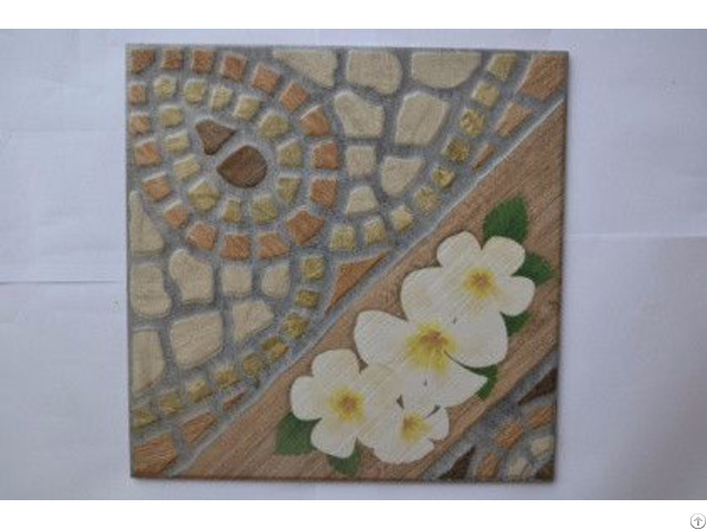 Retro Antique Garden North European Floral Artistic Ceramic Tile