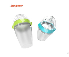 Baosheng Anti Colic Baby Feeding Bottle Wide Neck And Liquid Silicone Milk Bottles Bpa Free