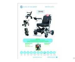 Compact Travel Electric Wheelchair