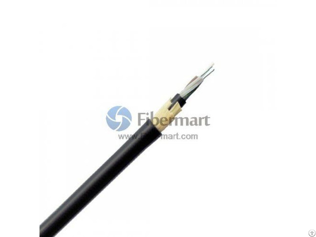 Single Mode 12 Fibers Stranded Loose Tube Type At Sheath Adss Cable Span 200m