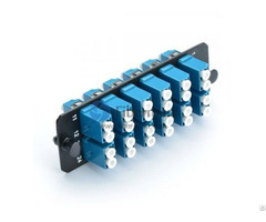 Lc Panduit Opticom Compatible Fiber Adapter Panels Faps 12 Ports