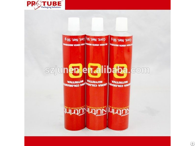 Aluminum Hair Care Cream Packaging Tube