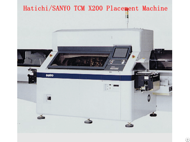 Hitachi Tcm X200 Pick And Place Machine