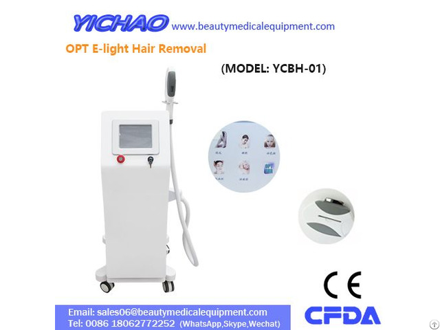 Portable Painless Ipl Shr Opt Elight Permanent Hair Removal Equipment Ycbh 01