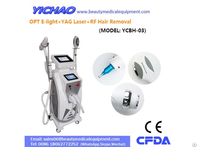 Rf Laser Skincare Ipl Opt Elight Beauty Freckle Removal Equipment Ycbh 03