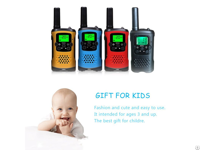 New Cute Child Radio Frs Grms 0 5w Uhf 500 Meters Walkie Talkie Toy