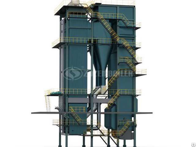 Cfb Circulating Fluidized Bed Coal Fired Hot Water Boiler