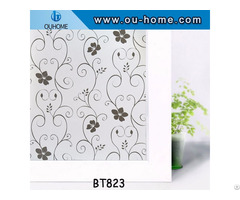 Ouhome Pvc Self Adhesive Stained Frosted Vinyl Privacy Film