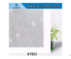 Ouhome Stained Frosted Vinyl Privacy Window Film