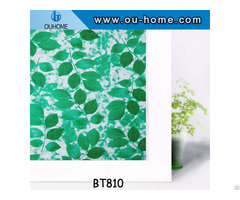Ouhome Opaque Patterned Glass Sticker Staine Window Film