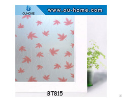 Ouhome Pvc Frosted Glass Film Privacy Flower Window Sticker
