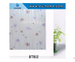 Ouhome Frosted Bathroom Home Glass Window Door Privacy Film Sticker Pvc