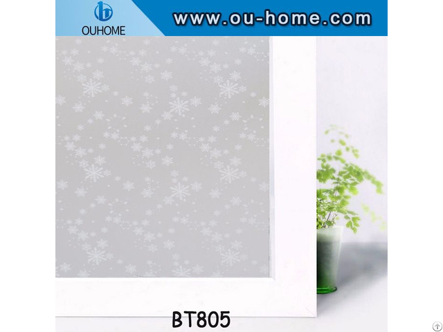 Ouhome Pvc Waterproof Self Adhesive Window Film
