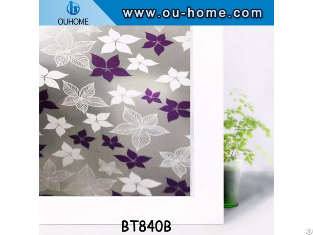 Ouhome Pvc Frosted Window Sticker Glass Film Decor