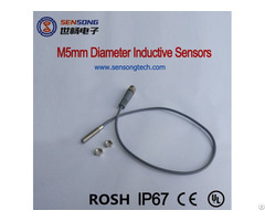 Mini Inductive Proximity Sensor 10 30vdc Npn Pnp No Nc M8 Pigtail