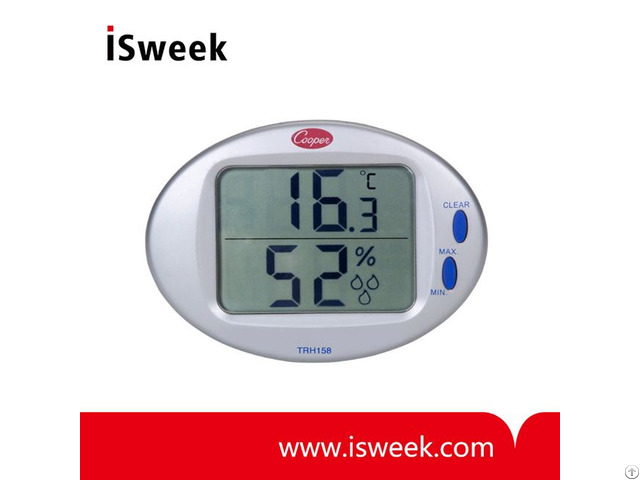 Trh158 Digital Temperature And Humidity Wall Thermometer