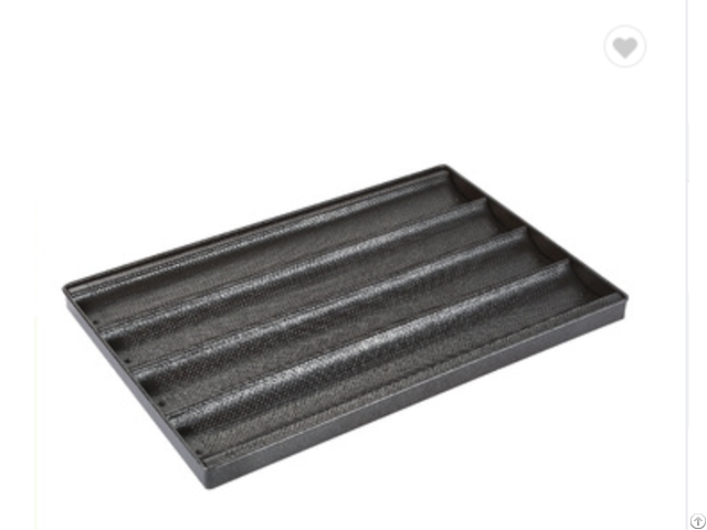 Cs Aluminium Alloy Baguette Tray With 4 Slots