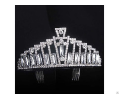 Luxury Crystal Tiaras Crowns Imitation Pearl Princess Crown Bridal Wedding Hair Accessories
