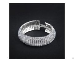 Aaa Quality Fashion White Gold Plated Cz Stone Charm Women Fasion Gift Jewelry Bracelet