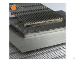 Stainless Steel Flat Wedge Wire Screen Panel For Beer Breweries