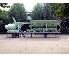 New Designed High Efficiency Yhzm25 Mobile Concrete Mixing Plant On Sale