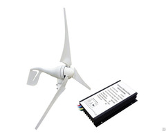 400w 12v 24v Wind Turbine Generator With 20a Hybird Charge Controller