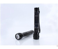 Solar Torch Flashlight For Camp And Outdoors