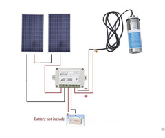 Dc 24v Stainless Deep Well Submersible Solar Water Pump System