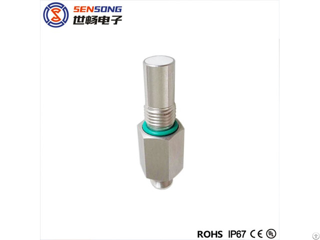 M12 500bar Pressure Resistant Hydraulic Inductive Sensor Pnp Npn