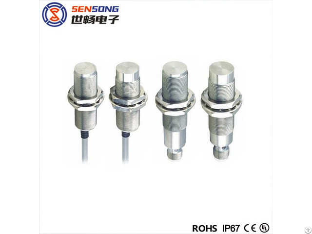 M18 Metal Steel Face Inductive Proximity Sensor Switch