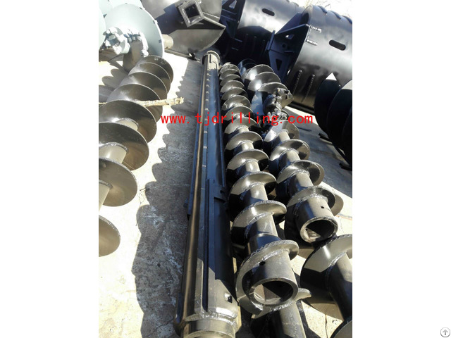 Cfa Auger 600mm Dia With Start Bauer Bg24 Drilling Rig For Continuous Flight Pile