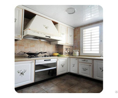 Simple White Customized Kitchen Cabinets Lw Ej002