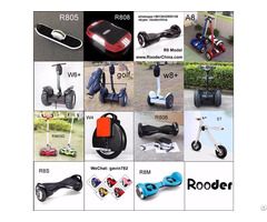 Rooder 2 Wheel Self Balancing Electric Scooter, Hoverboard, Walkcar, Skateboard, Segway