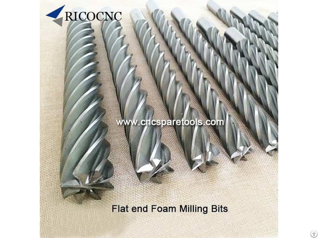 Long Foam Cutting End Mill Router Cutter Bits