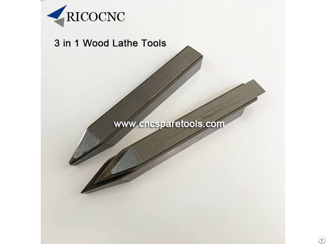 Woodturning Lathe Knives 3 In 1