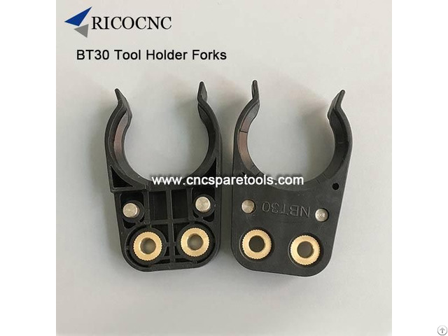 Black Bt30 Tool Holder Forks For Cnc Router Machines