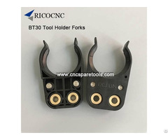 Black Bt30 Tool Holder Forks For Cnc Router Machines