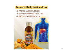 Turmeric Rehydration Antihangover Drink