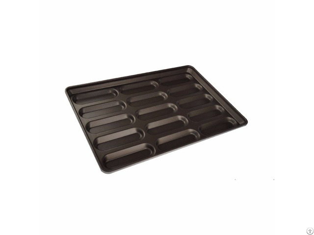 Al Alloy Hot Dog Bread Corrugated Sheet Pan Cardboard Baking Tray