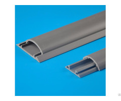 China High Quality Pvc Plastic Round Wiring Duct Floor Trunking