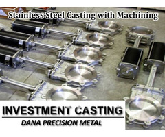 Customized Stainless Steel Casting With Machining