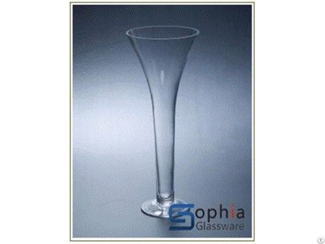 Flared Glass Vases